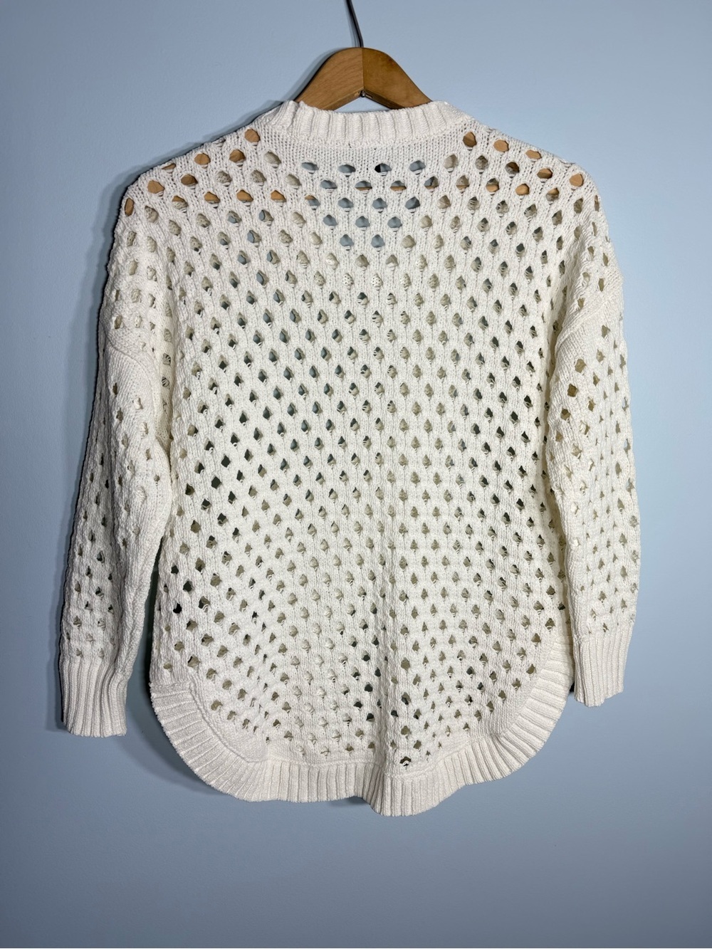 Torrid Chenille Pullover Sweater White Size 00 Large to XL – Cozy Knit - Picture 3 of 9